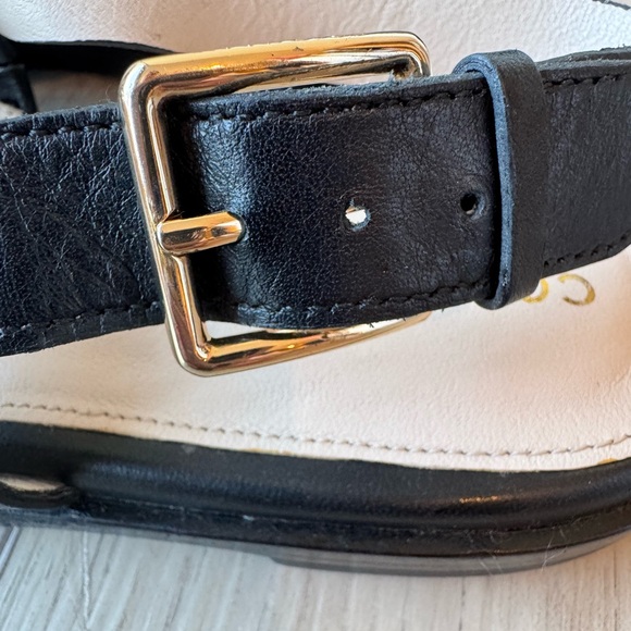 Cole Haan Anela Grand Black Leather Strappy Sandals Sz 7 EUC - Picture 8 of 16